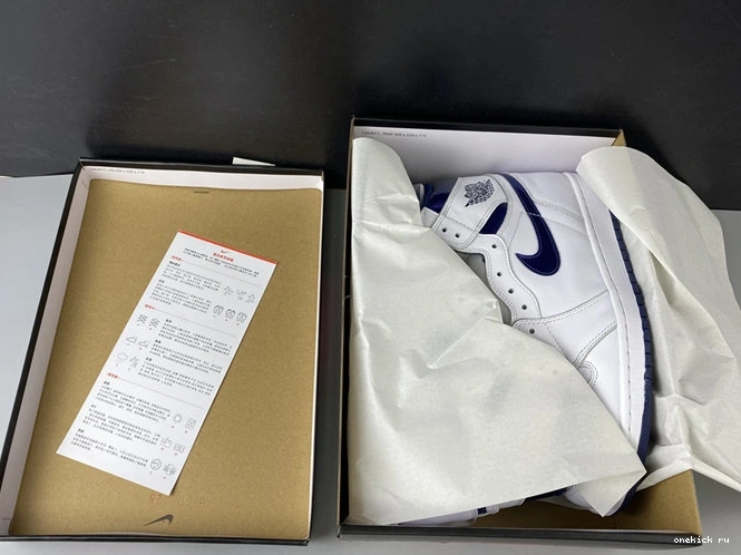 Chep Onekick Navy Jordan1 3735 555088- Retro Metallic MultiPurpose 1027